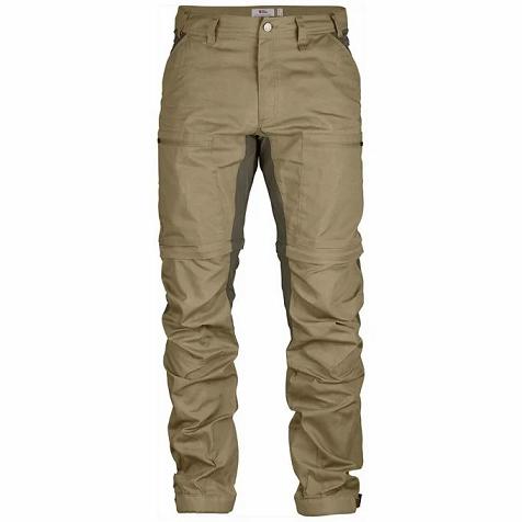 Fjallraven Abisko Hiking Pants Brown Singapore For Men (SG-677347)